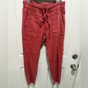 Kut from the Kloth elastic waist linen blend pants